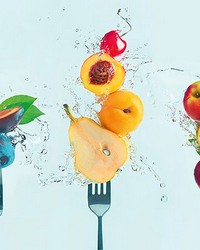Take a Bite of Fruit Wall Mural by   