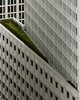 Wall Pops Architecture White High-Rise Building Wall Mural Greys