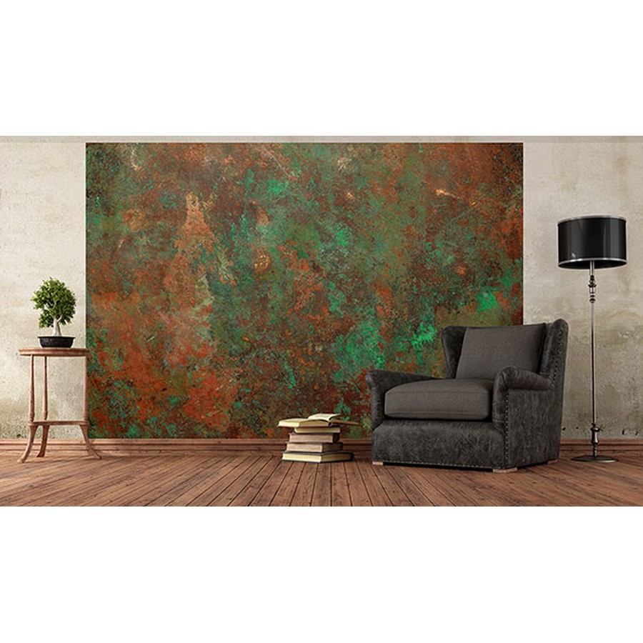 Old Copper Texture Wall Mural Wallpaper
