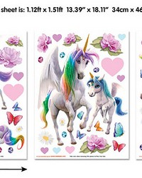 Magical Unicorn Wall Stickers by   