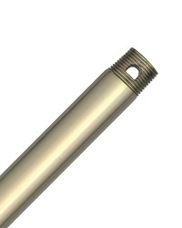 60in Extension Downrod - Hunter Bright Brass Finish by   