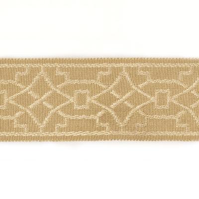 Fabricut Trim Berlin Rattan in CHARLOTTE MOSS TRIMMINGS 3364 Brown Viscose  Blend  Trim Border  Fabric