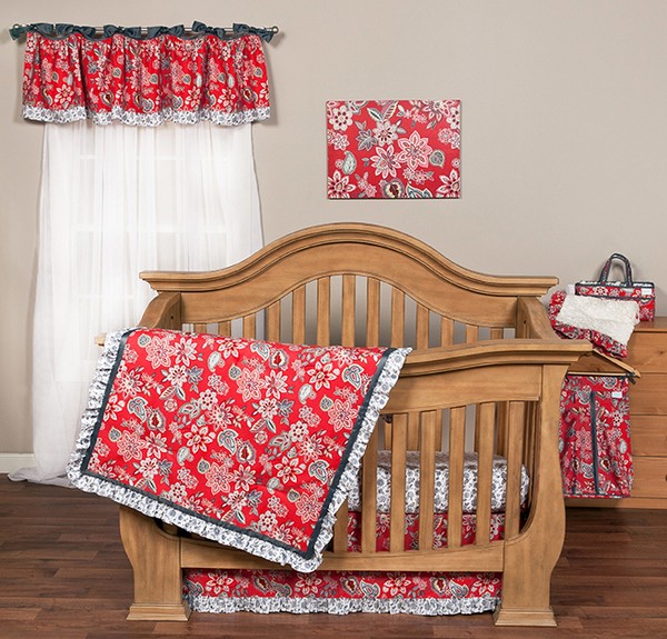 WaverlyCharismatic 3 Piece Crib Bedding Set Trend Lab InteriorDecorating