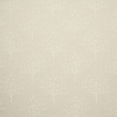 Clarke and Clarke Bowood F0733 F0733/03 CAC Natural in Manor House Beige Cotton  Blend Leaves and Trees   Fabric