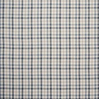 Clarke and Clarke Hatfield F0738 F0738/02 CAC Chambray in Manor House Blue Viscose  Blend Plaid and Tartan  Fabric