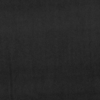 Clarke and Clarke Alvar F0753 F0753/35 CAC Ebony in 9099 Black Polyester Solid Velvet   Fabric
