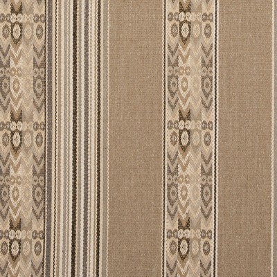 Clarke and Clarke Totem F0811 F0811/05 CAC Jute in Navajo Cotton  Blend Fire Rated Fabric Fire Retardant Print and Textured CA 117  Navajo Print   Fabric