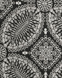 Bw1007 F0879 F0879/01 CAC Black/white by  Schumacher Fabric 