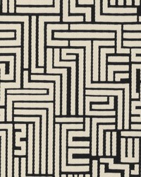 Bw1016 F0889 F0889/01 CAC Black/white by  Schumacher Fabric 