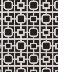 Bw1017 F0890 F0890/01 CAC Black/white by  Schumacher Fabric 