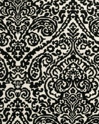 Bw1023 F0896 F0896/01 CAC Black/white by  Schumacher Fabric 