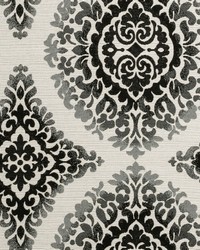 Bw1024 F0897 F0897/01 CAC Black/white by  Schumacher Fabric 