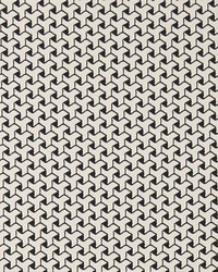 Bw1034 F0907 F0907/01 CAC Black/white by  Schumacher Fabric 