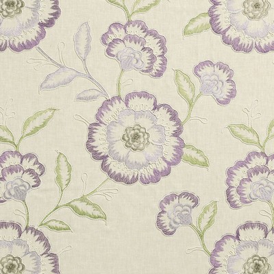 Clarke and Clarke Richmond F0940 F0940/03 CAC Heather in 9098 48%Cotton  Blend