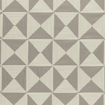 Clarke and Clarke F0952 3 TAUPE in 9132 Brown 70%  Blend Squares   Fabric