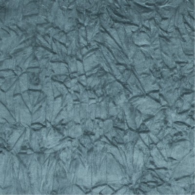 Clarke and Clarke F0966 12 TEAL in 9186 Green Upholstery POLYESTER Abstract  Patterned Velvet   Fabric