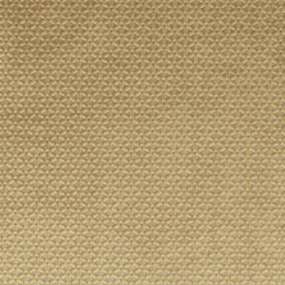 Clarke and Clarke F0968 12 GOLD in 9186 Gold Upholstery POLYESTER Geometric  Patterned Velvet   Fabric