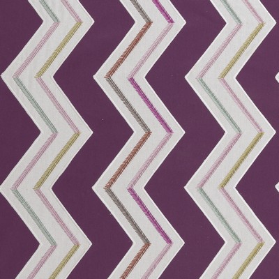 Clarke and Clarke F0969 2 CASSIS in 9126 COTTON  Blend Zig Zag   Fabric