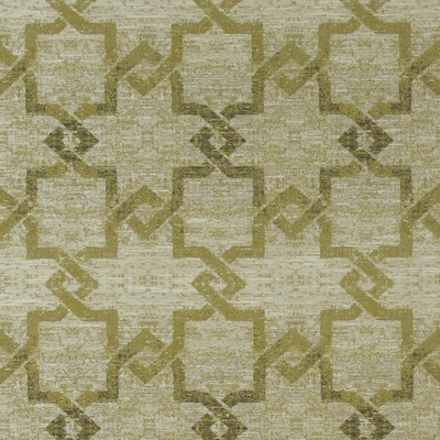 Clarke and Clarke F0985 5 OLIVE in 9158 Green POLYESTER  Blend Geometric   Fabric