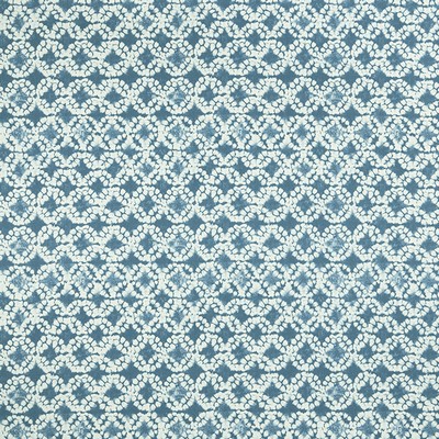 Clarke and Clarke F1011 1 AQUA in 9153 Blue COTTON Circles and Swirls Ethnic and Global   Fabric