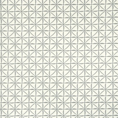 Clarke and Clarke F1014 7 SMOKE in 9153 Grey COTTON Squares   Fabric