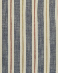 SACKVILLE STRIPE F1046/04 CAC MIDNIGHT/SPICE by  Clarke and Clarke 