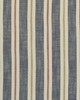 Clarke and Clarke SACKVILLE STRIPE MIDNIGHT/SPICE
