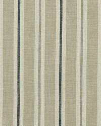 SACKVILLE STRIPE F1046/06 CAC NATURAL by  Clarke and Clarke 