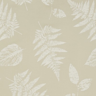 Clarke and Clarke F1059 5 SAND in 9190 Brown POLYESTER  Blend Leaves and Trees   Fabric