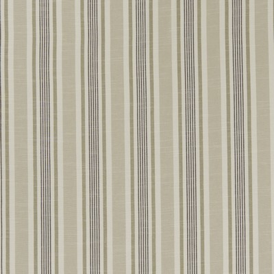 Clarke and Clarke MAPPLETON F1310/03 CAC CHARCOAL in CLARKE & CLARKE BEMPTON Grey Multipurpose -  Blend Striped   Fabric