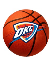 Oklahoma City Thunder Baskeball Rug by   