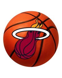 Miami Heat Basketball Rug by   