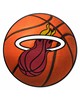 Fan Mats  LLC Miami Heat Basketball Mat Orange