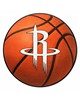 Fan Mats LLC Houston Rockets Basketball Mat Orange