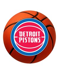 Detroit Pistons Basketball Rug by   