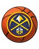 Fan Mats LLC Denver Nuggets Basketball Mat Orange