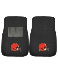 Cleveland Browns 2-pc Embroidered Car Mat Set by   