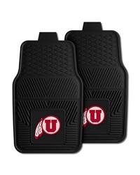 Utah Utes 2-pc Vinyl Car Mat Set by   
