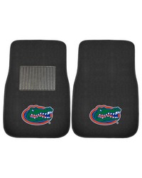 Florida Gators Embroidered Car Mat Set  2 Pieces Black by   