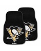 Fan Mats LLC Pittsburgh Penguins 2-pc Carpet Car Mat Set Black