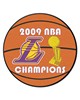 Fan Mats  LLC Los Angeles Lakers Basketball Mat Orange