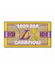 Fan Mats  LLC Los Angeles Lakers NBA Court Runner Tan