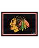 Fan Mats LLC Chicago Blackhawks 5x8 Rug Black