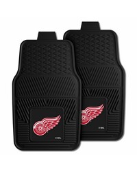 Detroit Red Wings 2-pc Vinyl Car Mat Set by   
