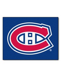 NHL Montreal Canadiens AllStar Mat 34x45 by   