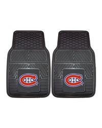 NHL Montreal Canadiens 2pc Vinyl Car Mat Set by   
