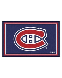 NHL Montreal Canadiens 4x6 Rug by   