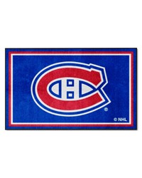 Montreal Canadiens 4x6 Rug by   