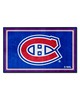 Fan Mats LLC Montreal Canadiens 4x6 Rug Blue
