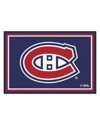 NHL Montreal Canadiens 5x8 Rug by   